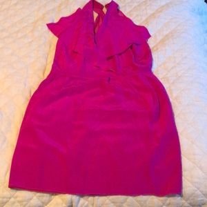 Greylin Silk Dress with Pockets